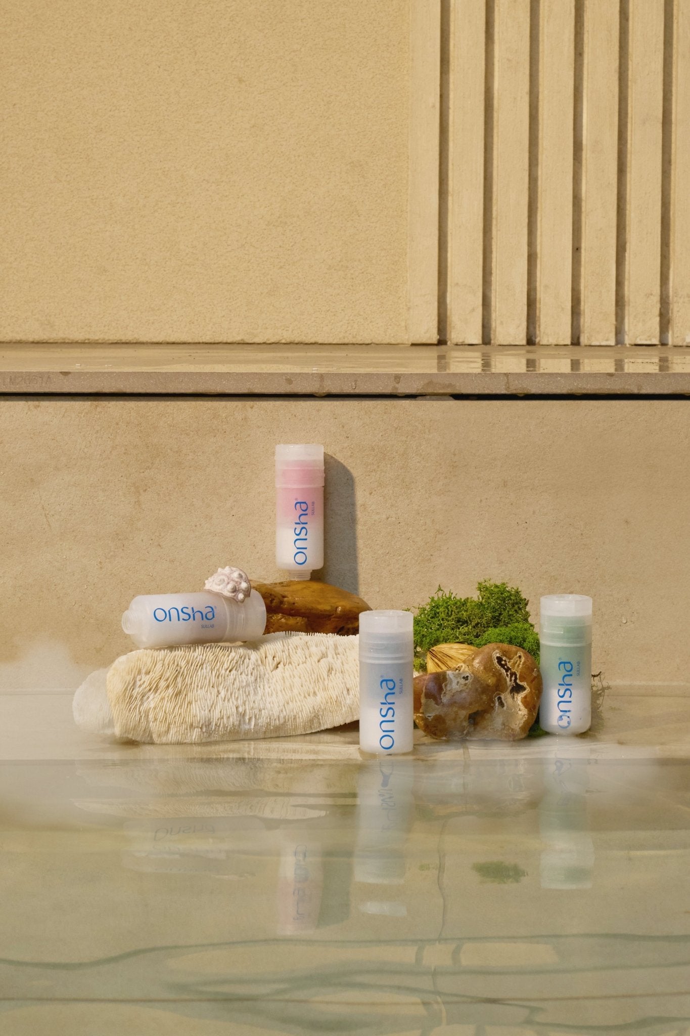 Onsha – Rituel de Douche Thermal Coréen Filtrant & Aromatique | Kit Découverte - Sunsoari