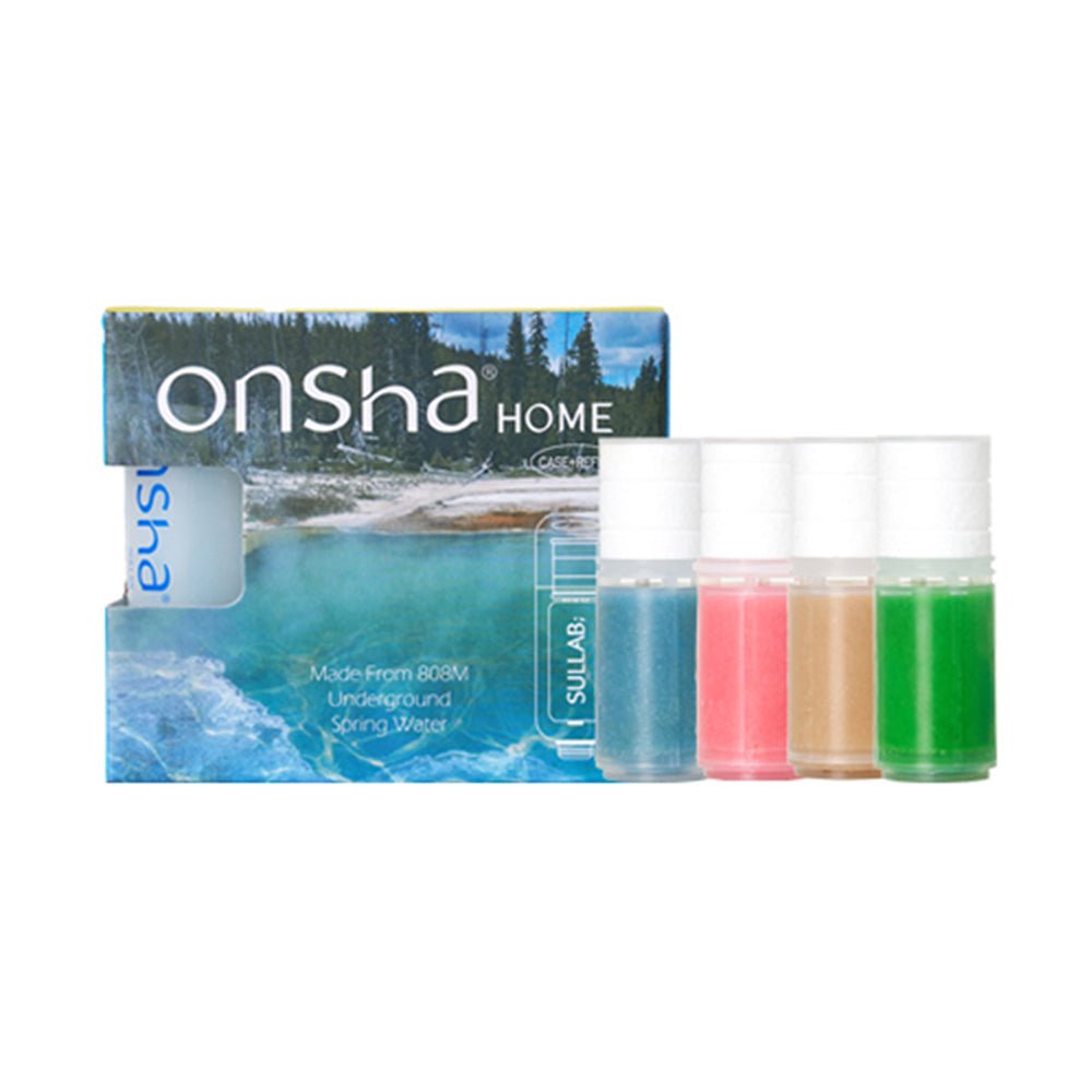 Onsha – Rituel de Douche Thermal Coréen Filtrant & Aromatique | Kit Découverte - Sunsoari